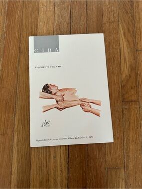 Vintage CIBA Clinical Symposia Injuries to the Wrist 1970 booklet